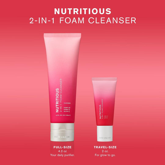 Estée Lauder Nutritious 2in1 Foam Cleans.125lml