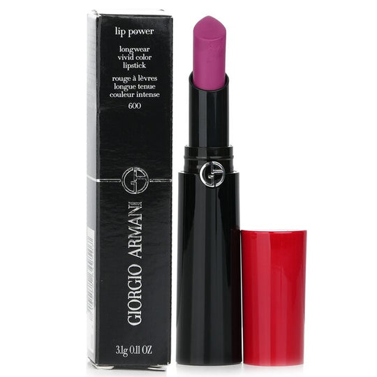 Armani Lip Power Longwear Lipstick 600