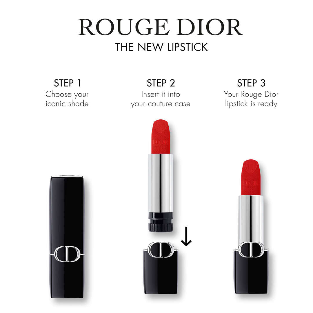 Dior Rouge Dior Satin Balm Lipst.Ref.000