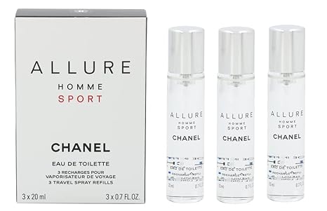 Chanel Allure Homme sport cologne 3x20ml