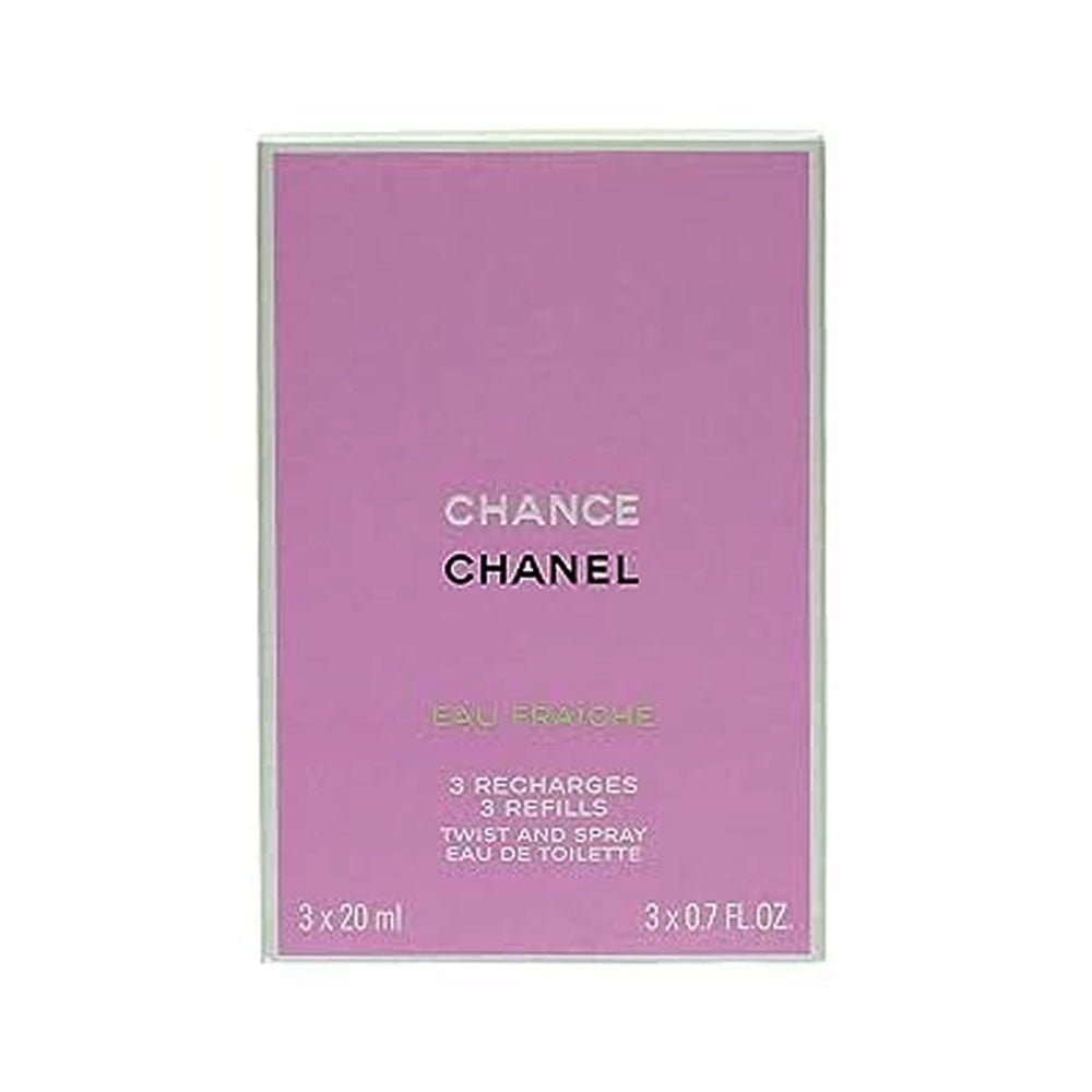 Chanel Chance Eau F. Twist Spray 3x20ml