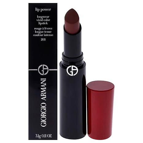 Armani Lip Power Longwear Lipstick 203