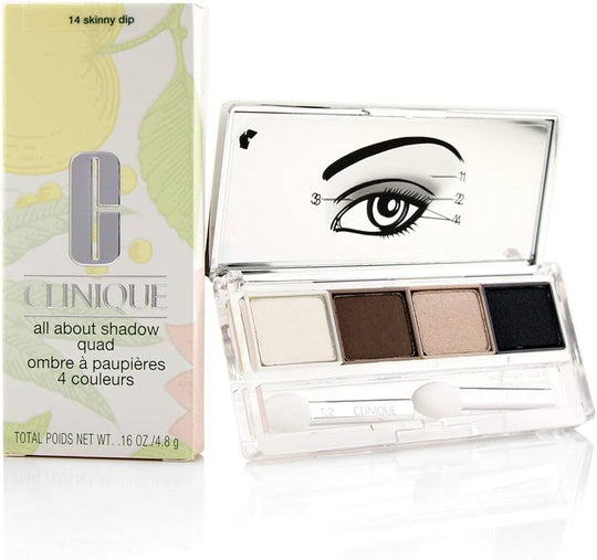 Clinique All About Shadow Quad 14 Skinny Dip