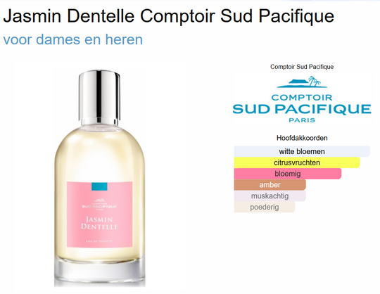 Comptoir SP Jasmin Dentelle edt 100ml