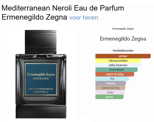 Ermenegildo Zegna Essenze Mediterr Nero edp 100ml