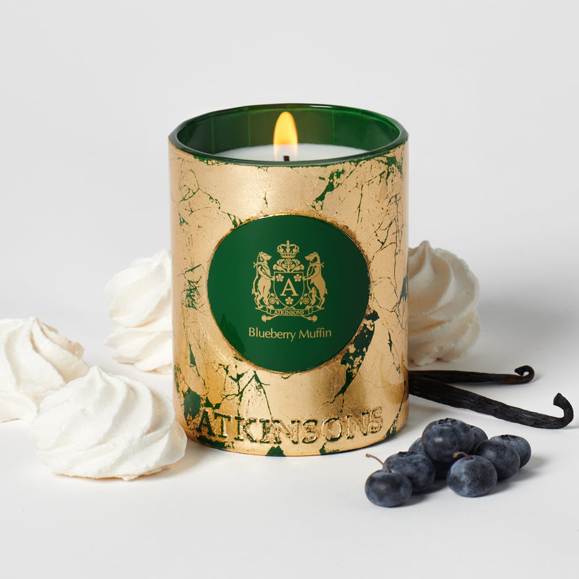 Atkinsons Blueberry Muffin Scented Candle 200g