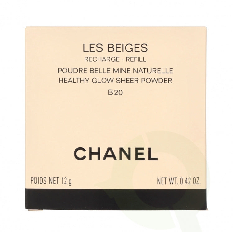 Chanel Les Beiges H.Gl.Sheer Pwd Ref.B20