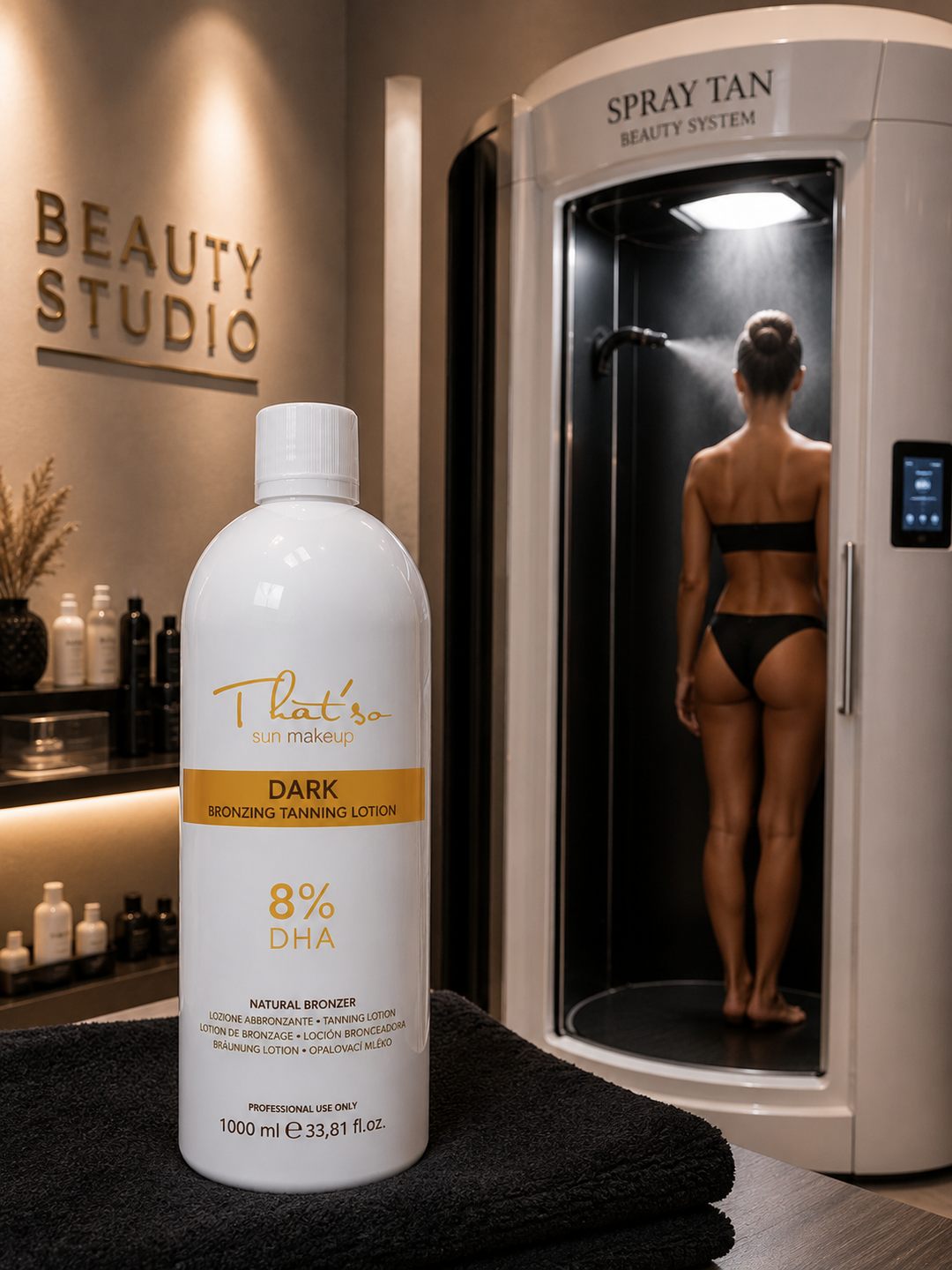 That'so Dark 8% DHA Professionelle Kabinenware  1000ml