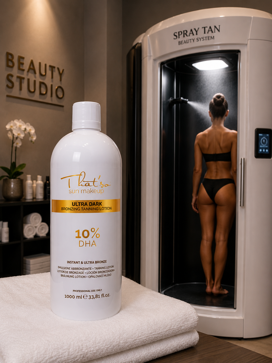 That'so Ultra Dark 10% DHA  Professionelle Kabinenware  1000ml