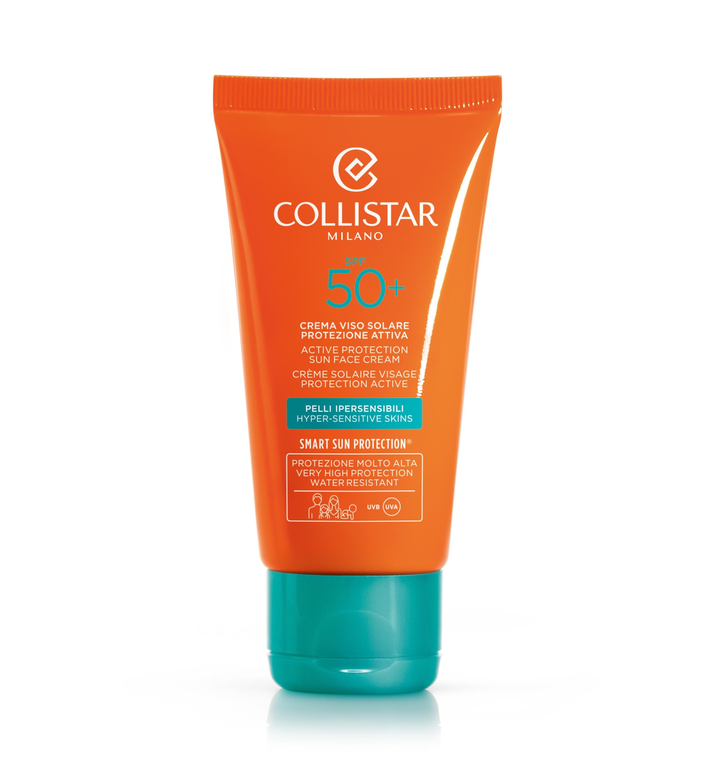 collistar-sole-crema-solare-protezione-attiva-antirughe-pelli-ipersensibili-viso-spf50-50-ml
