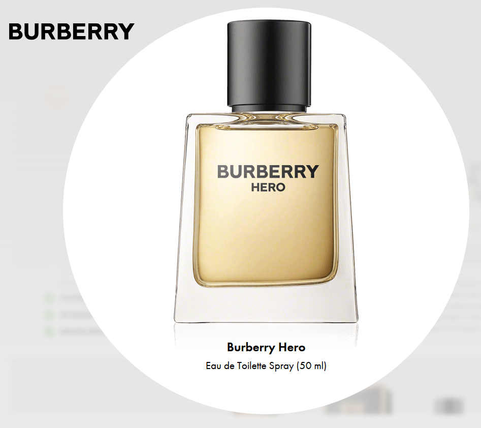 Burberry Hero Eau de Toilette 50 ml