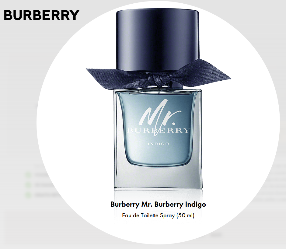 Burberry Mr. Burberry Indigo Eau de Toilette 50 ml