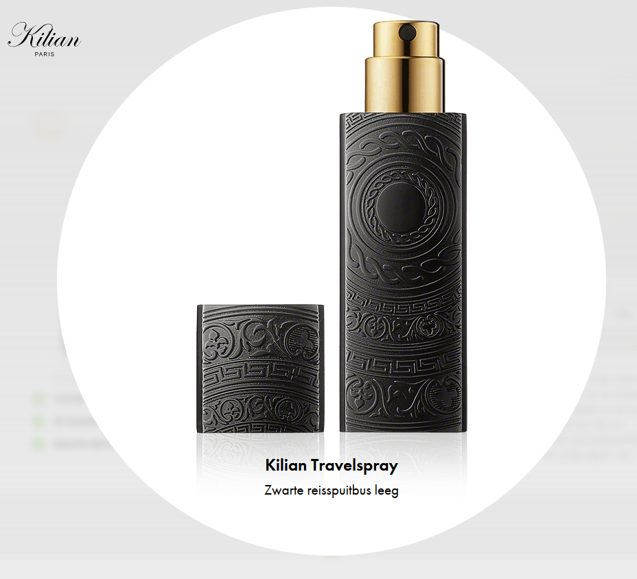 Kilian Travel Spray Taschenspray 7.5 ml black