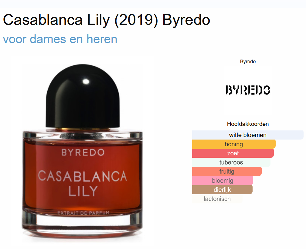 Byredo Casablanca Extrait 50ml