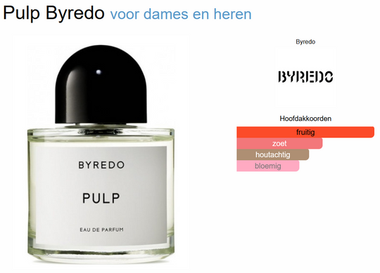 Byredo Pulp edp 100ml vapo