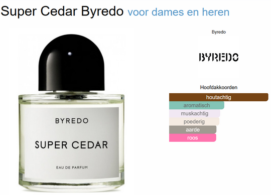 Byredo Super Cedar edp 100ml