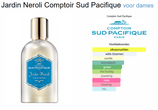 Comptoir Sud Pacifique Jardin Néroli Eau de Parfum 100 ml