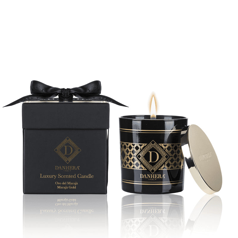 Danhera Luxury Black Candle M.Gold 250gr