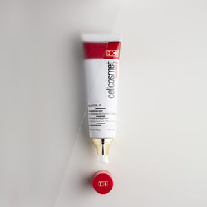 Cellcosmet Cellu total-XT 125 ml, weiss-rote Tube mit rotem Verschluss auf weissem Hintergrund