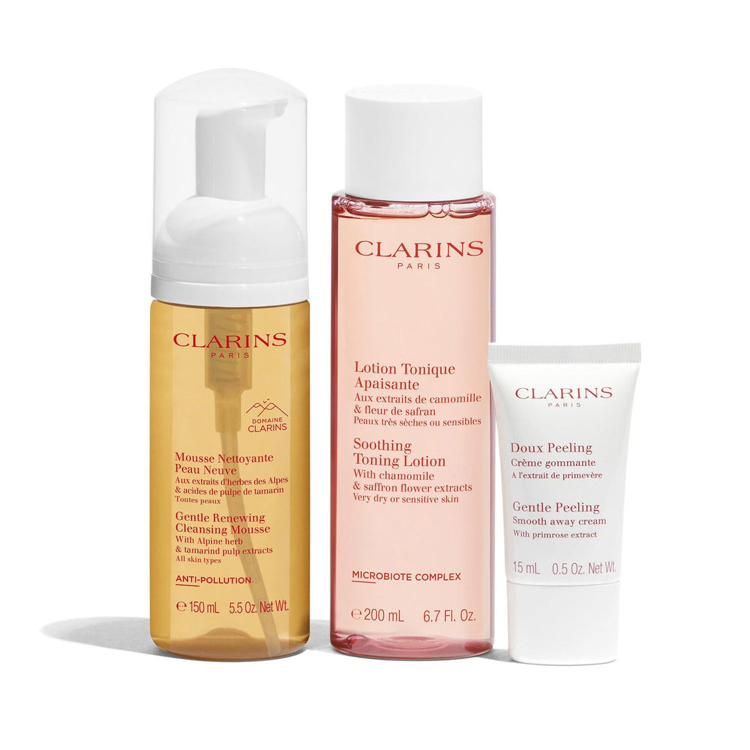 Clarins Coff Mous Nett200ml+Lot.Ap200ml