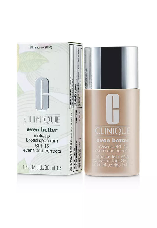 Clinique Even Better Makeup Spf 15 No. 01 CN10 Alabaster 30ml