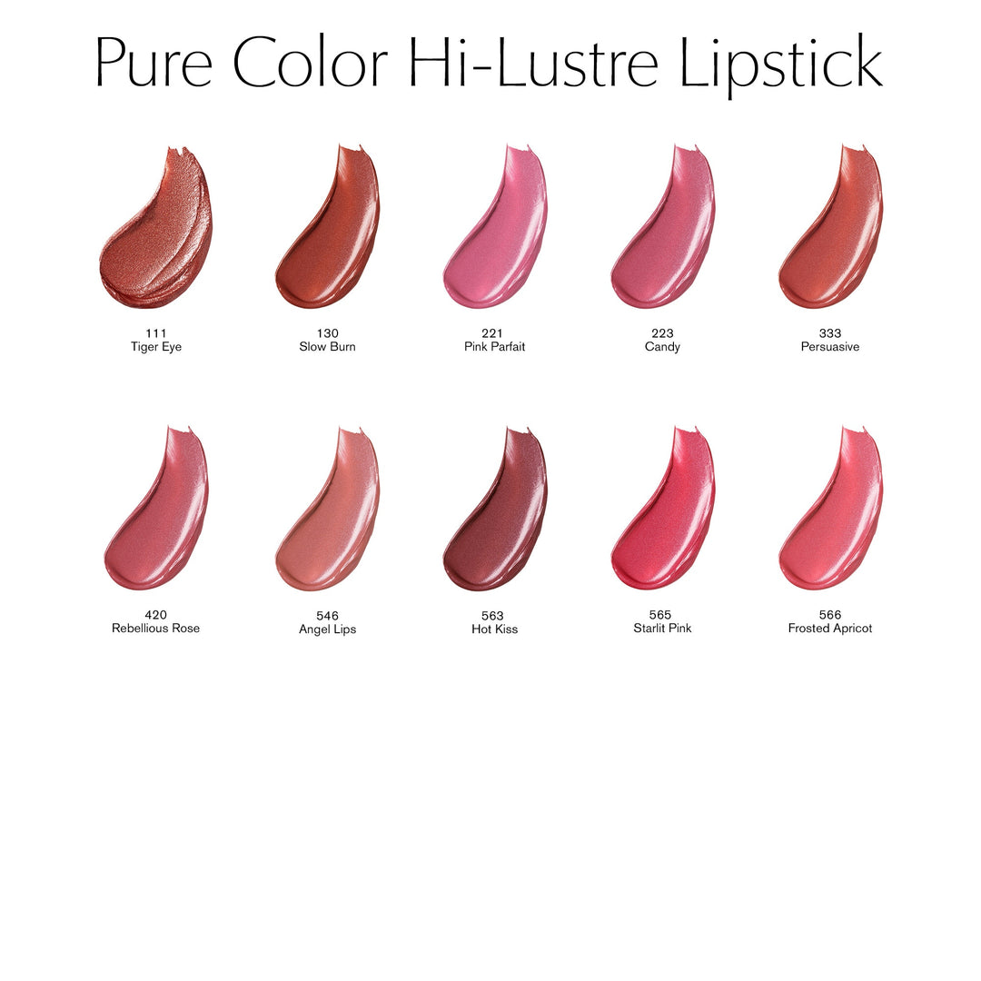 Estée Lauder Pure Color Lipstick Hi-Lustre 420 Rebellious Rose