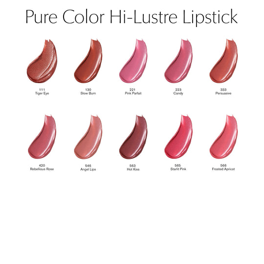 Estée Lauder Pure Color Lipstick Hi-Lustre 420 Rebellious Rose