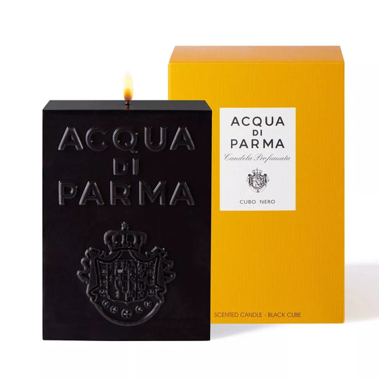 Acqua di Parma Candela Cubo AmberNero 1000