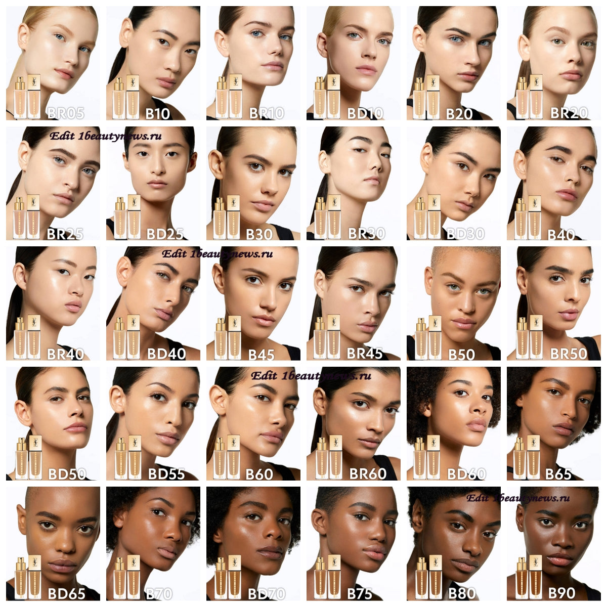 Teint Foundation Shades Ysl Touche Eclat Le Teint B20 Yves Saint