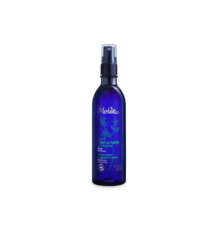 Melvita Eau Florale Hamamelis Spray – 200 Ml, Belebendes Blütenwasser Für Den Teint